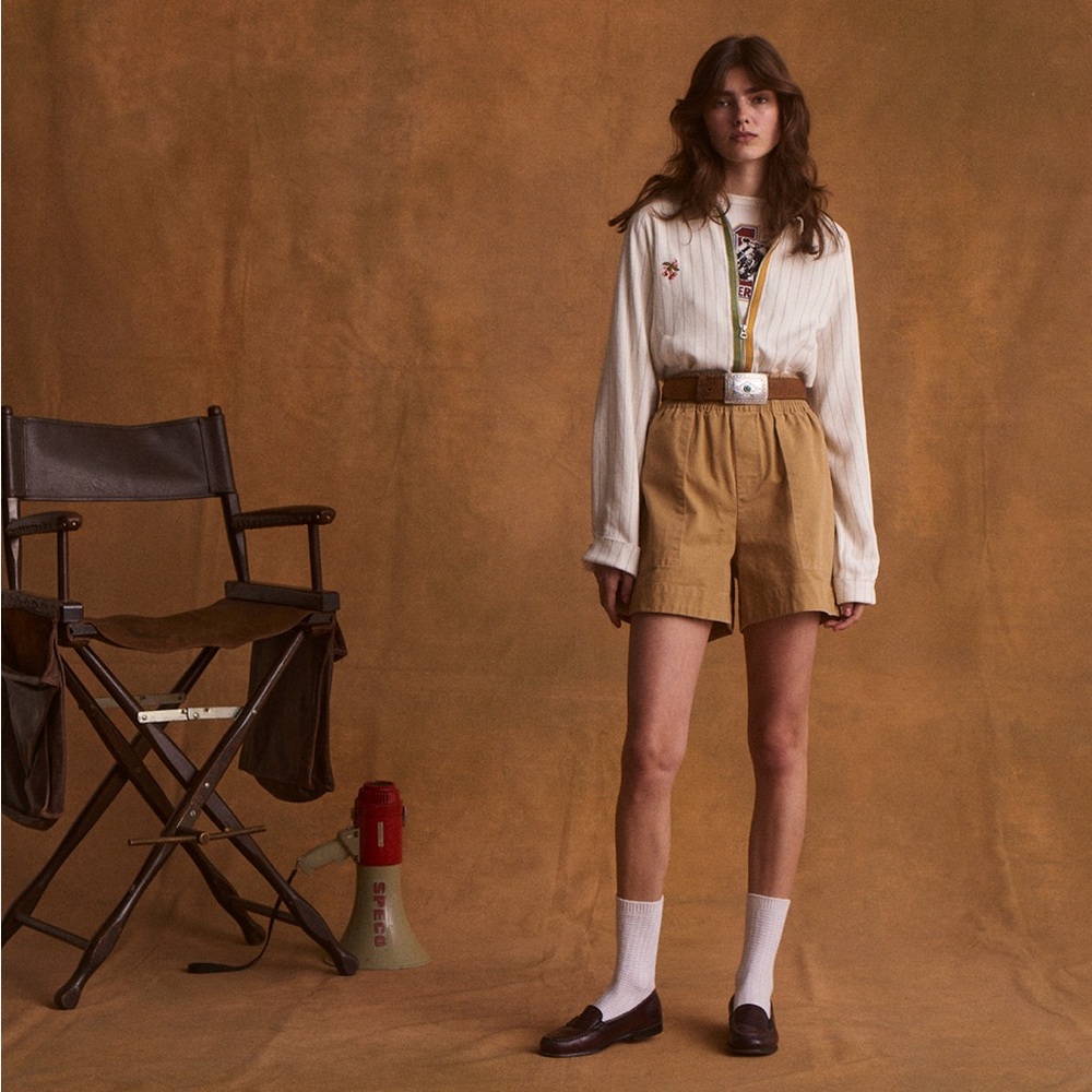 Cherry LA Linen Racing Jacket (Natural) - Picture 12 of 12